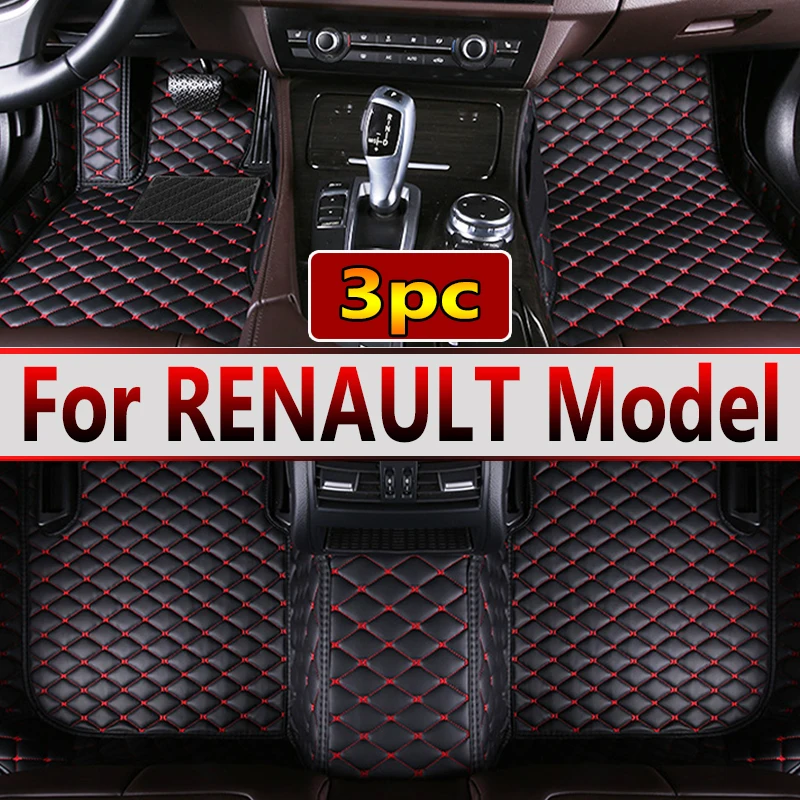 Car Floor Mats For RENAULT ARKANA Fluence Talisman TWINGO Captur Kaptur Master Kangoo Car Accessories 2022 2023