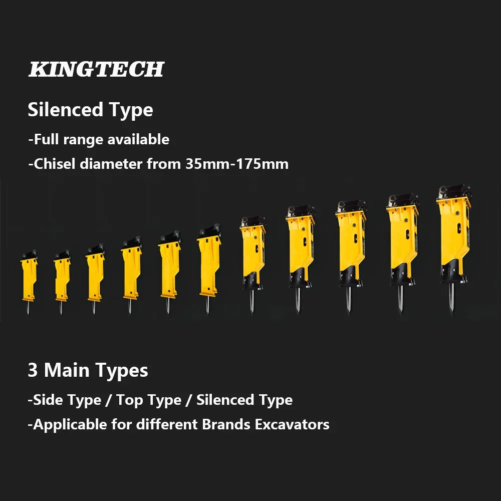 demolition hammer hydraulic breaker jack silence hammer