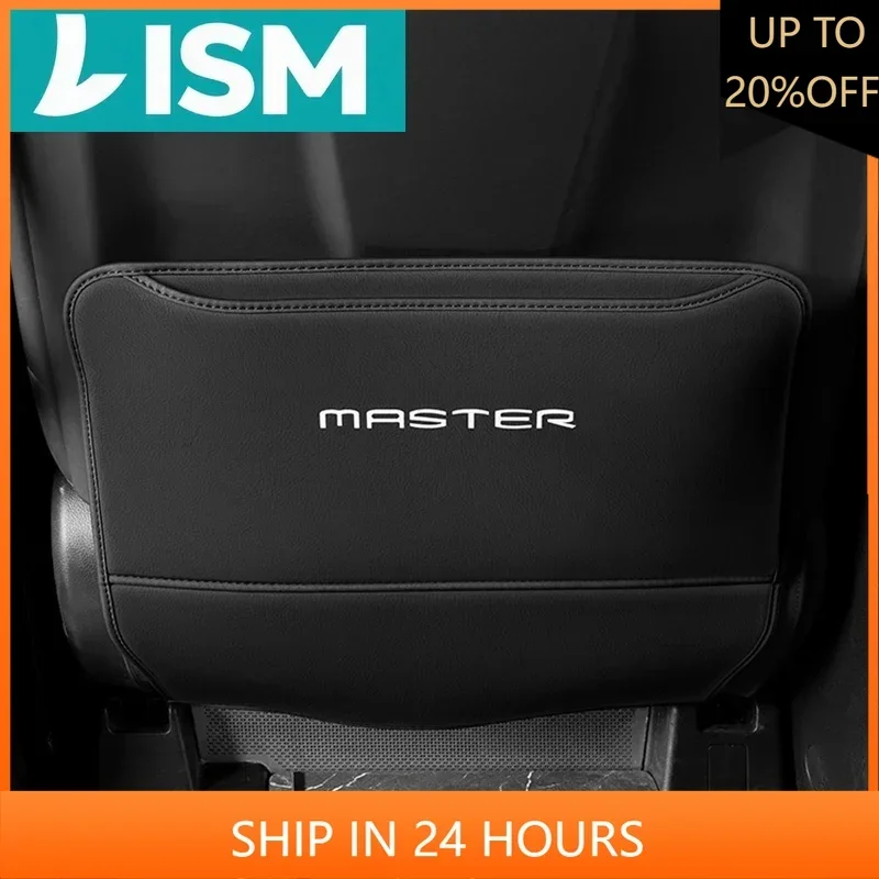 

NEW1 For GAC M8 2024 2023 2025 Car Styling PU Leather Anti Kick Mat Pad Anti-kick Protector Mats Seat Back Protector Auto Access
