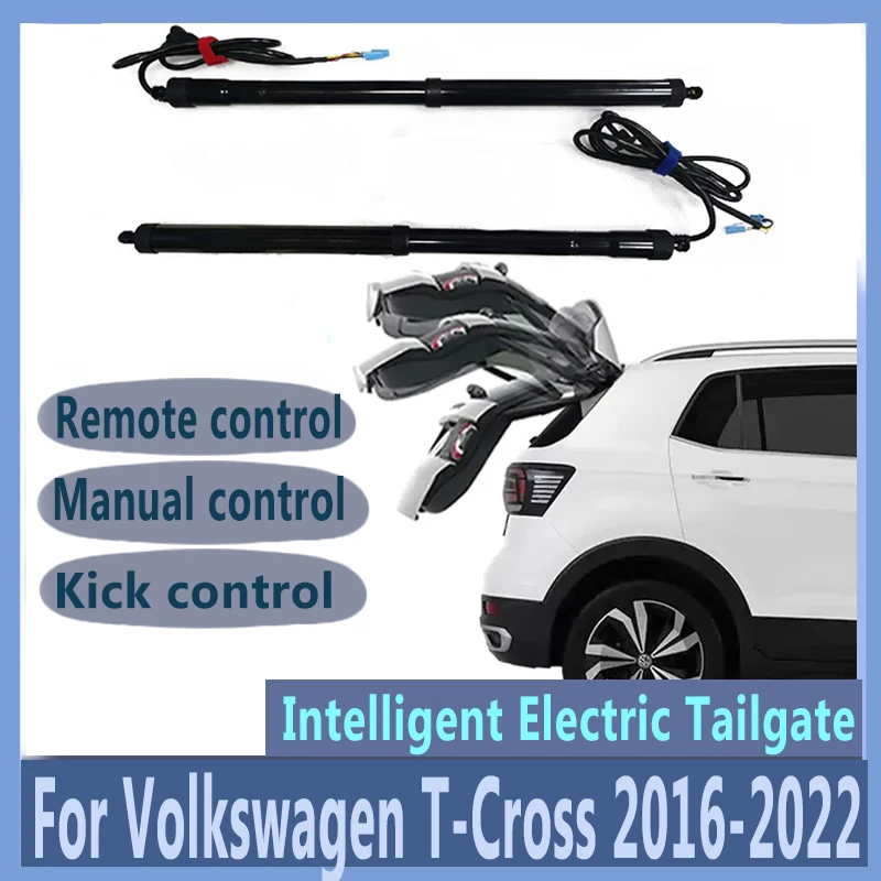 For Volkswagen T-CROSS 2016-2022 Electric Tailgate Modified Tailgate Car Modification Automatic Lifting Rear Door Electric Trunk