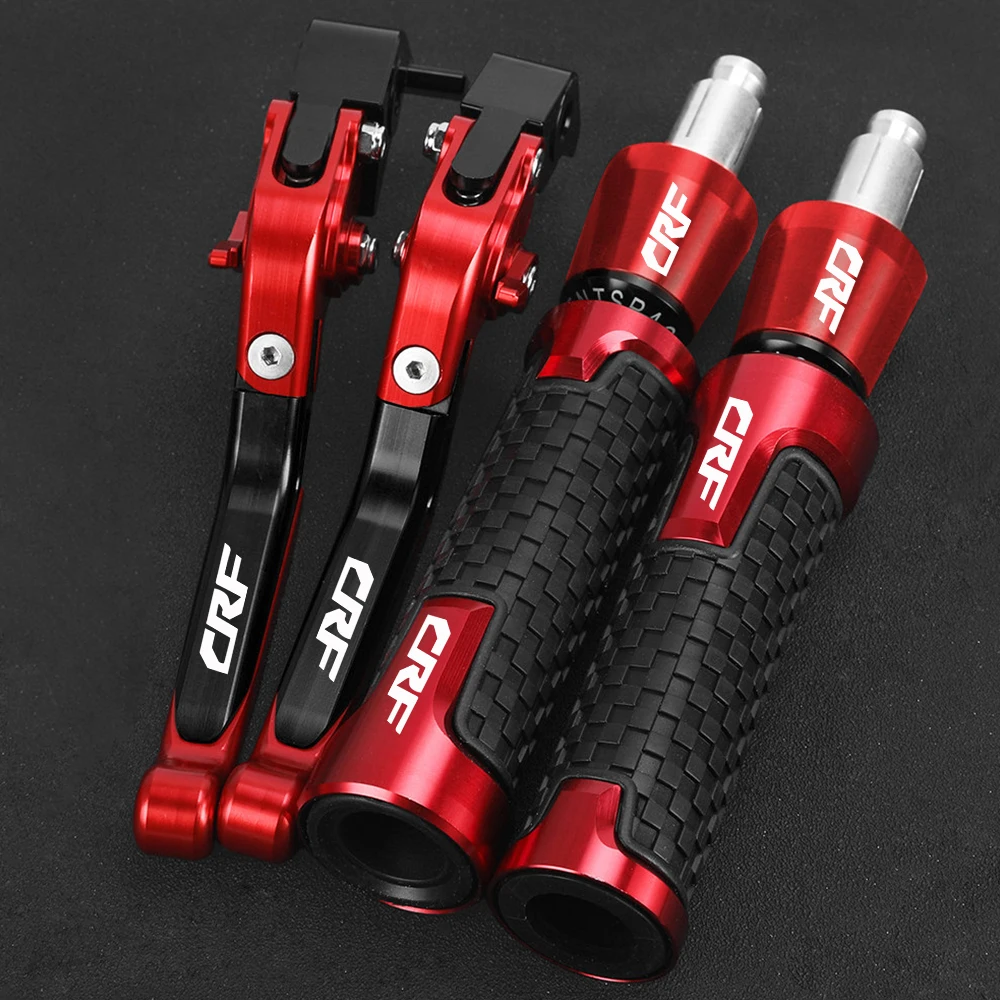 For HONDA CRF 150R CRF 150 R 2007-2018 2017 Dirt Bike Parts Adjustable CRF150R Brake Clutch Lever Handlebar Handle Bar Grips