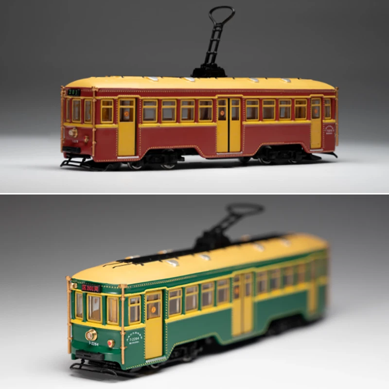 FanX 1:110 مقياس DL3000/DL3000-2278 داليان الطريق 201 نموذج سبيكة الترام مجموعة كلاسيكية للبالغين عرض ثابت