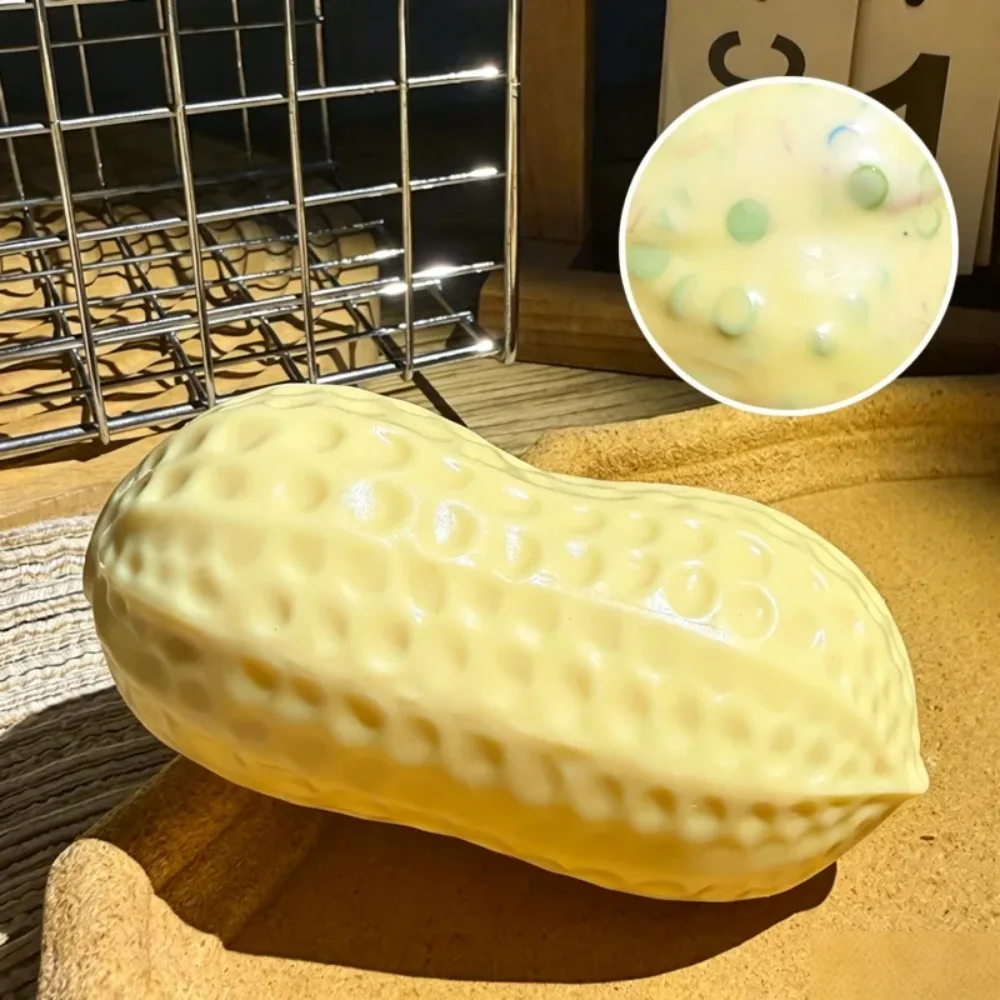 ASMR  Peanut Squishy Crunchy Building Block Stress Ball Squeeze Handmade Squeeze Ball Buttery-Soft Feel Fidget for Party Gifts gallery 4