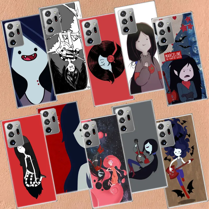 Adventure Time Marceline Phone Case For Galaxy Note 20 Ultra 10 9 8 A05S A55 A35 A25 A15 A9 A8 A7 A6 J8 J6 J4 Plus Cover TPU