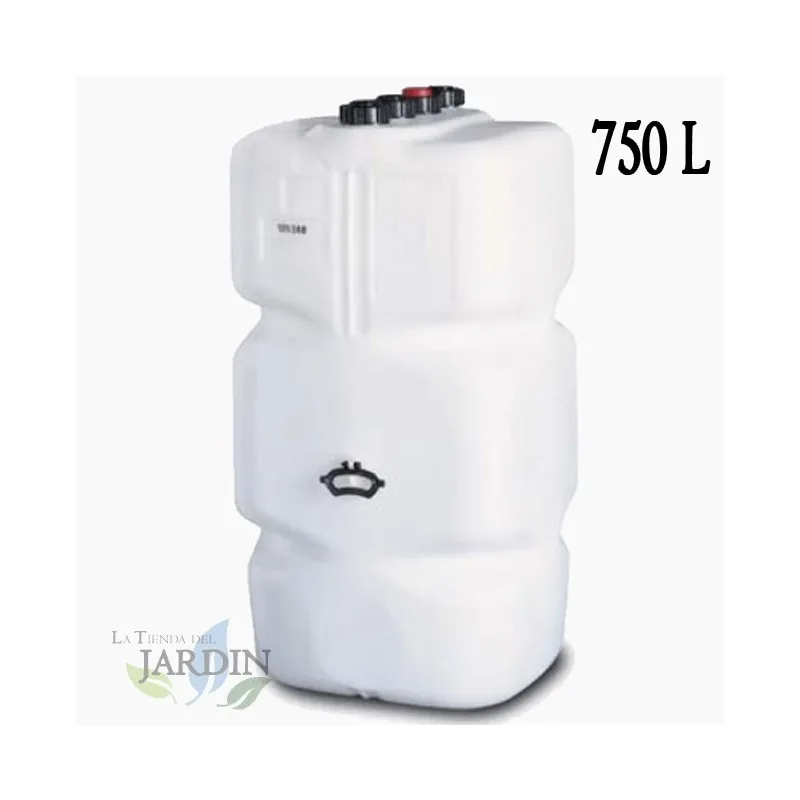 Square diesel tank 750 liters 74x74x165 cm