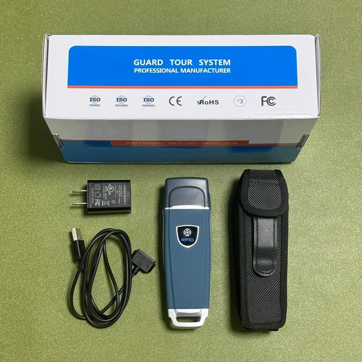 Wholesale ABS Blue Security Guard Patrol Devlce RFlD System Checkpolnt Securlty Patrol System