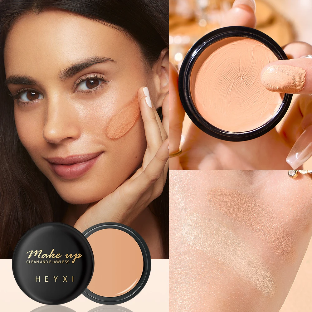 Clear Concealer Cream, Waterproof and Sweat Proof, Durable, Natural Finish, Suitable for All Skin Types