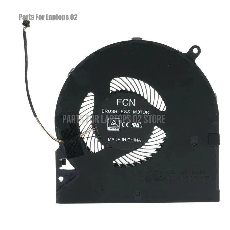 p CPU / GPU Cooling Fan for Razer Blade 15 RZ09-0301 02385 RZ09-0288 RZ09-0313 0330 0367 DFS5K123043635 DFS5K121144645