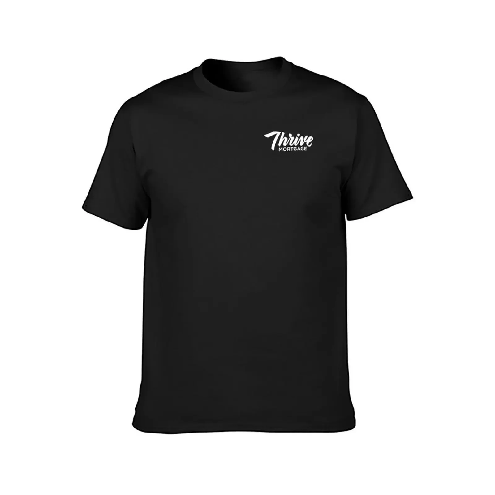 White Thrive logo T-Shirt quick-drying for a boy customs design your own cute clothes mens tall t shirts