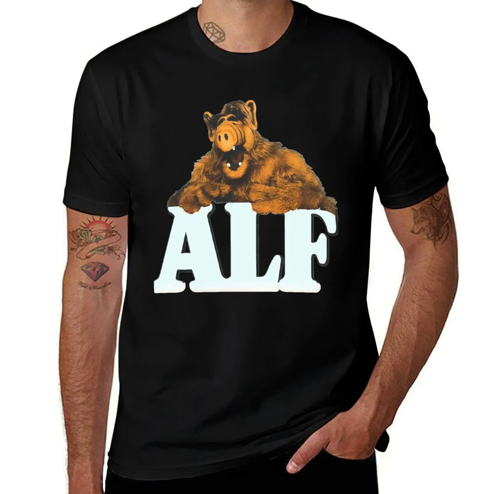 

Day Gift For AlfGift Music Fans T-Shirt cotton t shirt man graphic t shirts for man T-Shirt