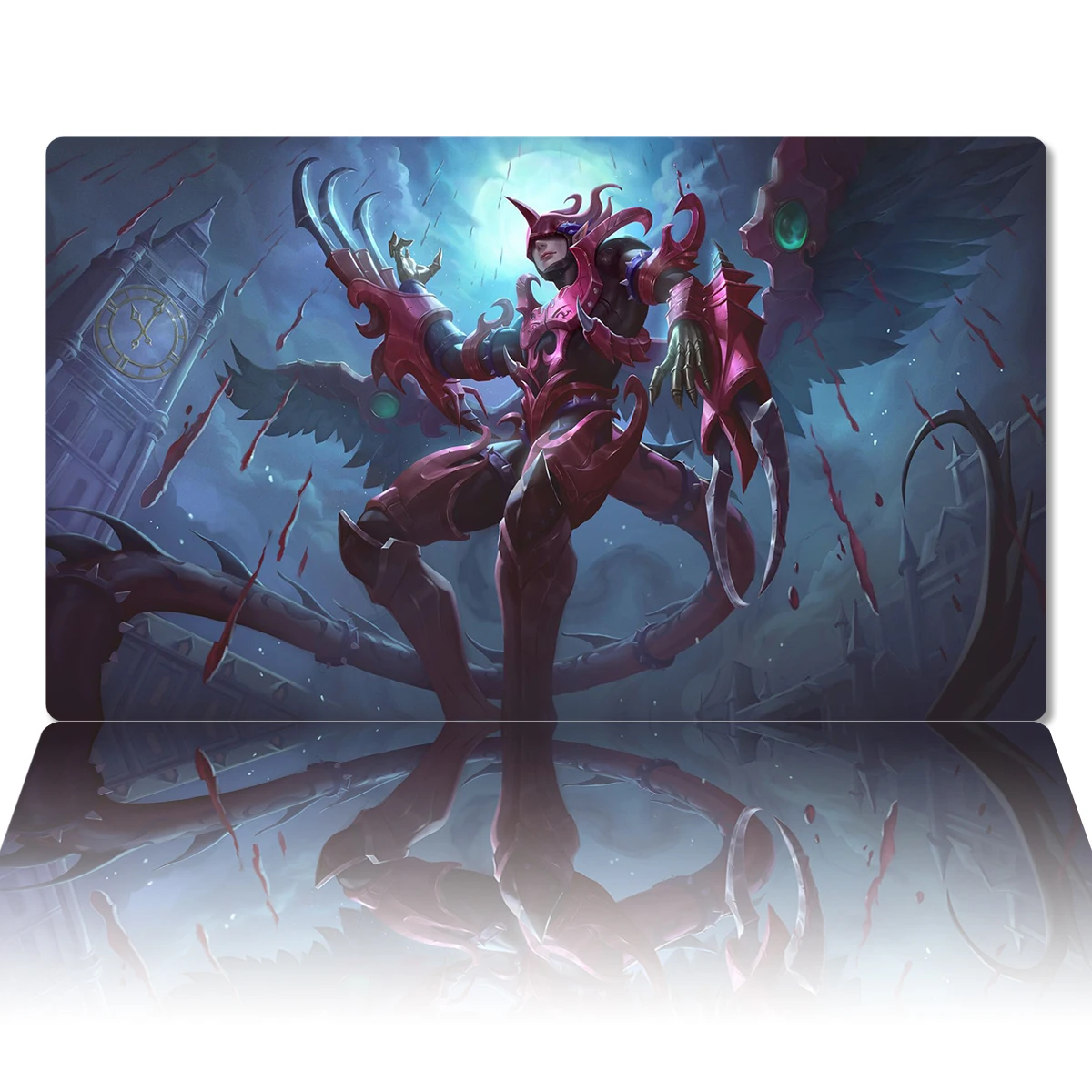 

YuGiOh Playmat Destiny Hero Destroy Phoenix Enforcer Mat TCG CCG Trading Card Game Mat Anime Mouse Pad Desk Mat Zones Free Bag