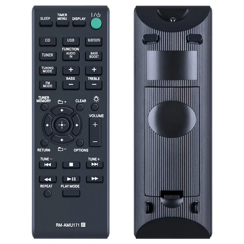 RM-AMU171 Control remoto para sistema de Audio Sony CMT-BT60 CMT-SBT100 HCD-SBT100 HCD-MX750NI HCD-MX700NI CMT-MX700NI CMT-MX750NI
