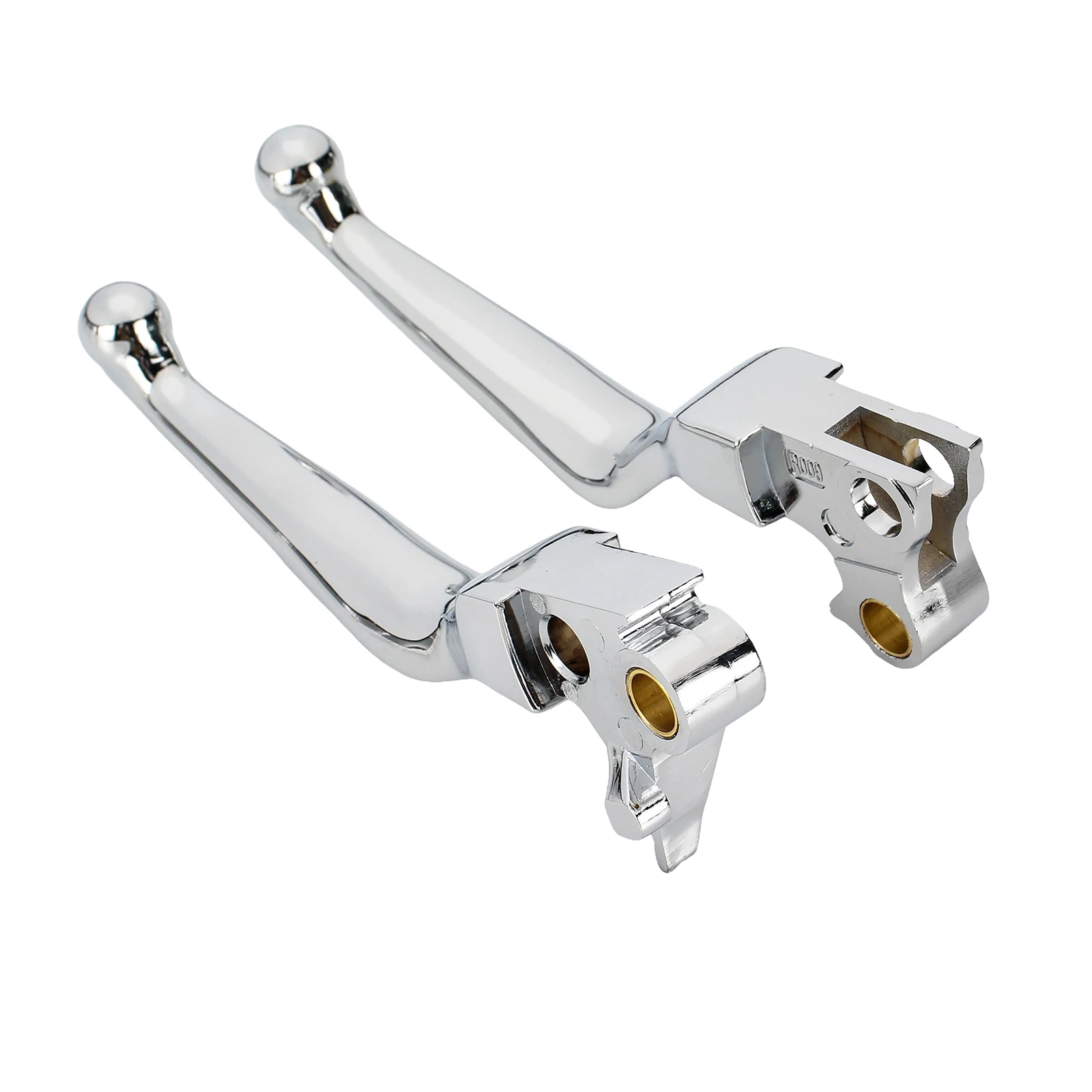 Chrome/Black Brake Clutch Levers For Harley Touring Road King Street Glide Softail Sportster Fat Bob Dyna Night Train Handlebar
