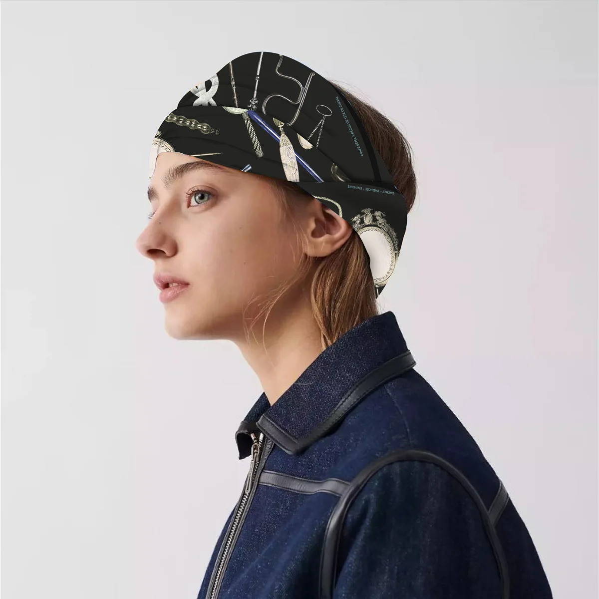 New The Key Shawl Square Scarf For Women Twill Print Headband Foulard Hijab Beach Stoles Neckerchief Female Head Wraps Bandana