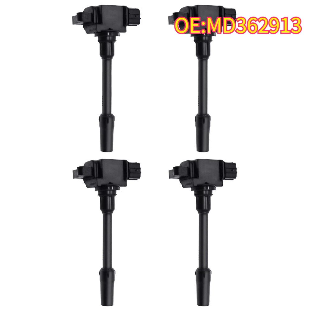 

Высококачественные новые катушки зажигания MD362913 (4 шт.) H6T12471A для Mitsubishi 4G93 (GDI) 1997-2004 DION CARISMA GALANT LANCER