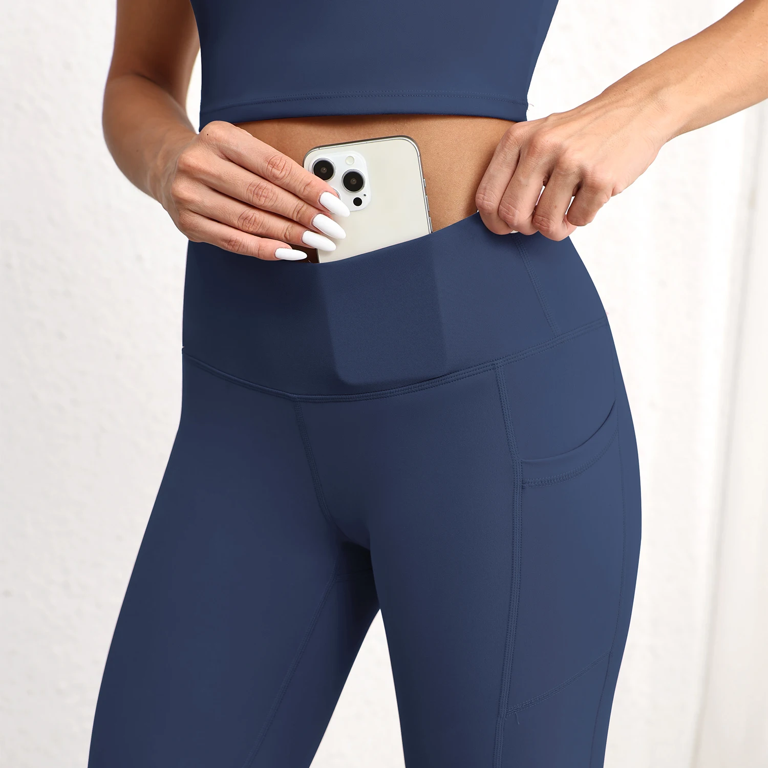 Workout Leggings for Women with 3 Pockets High Waisted Yoga Pants Women Tummy Control Gym Athletics Legging Sportswear