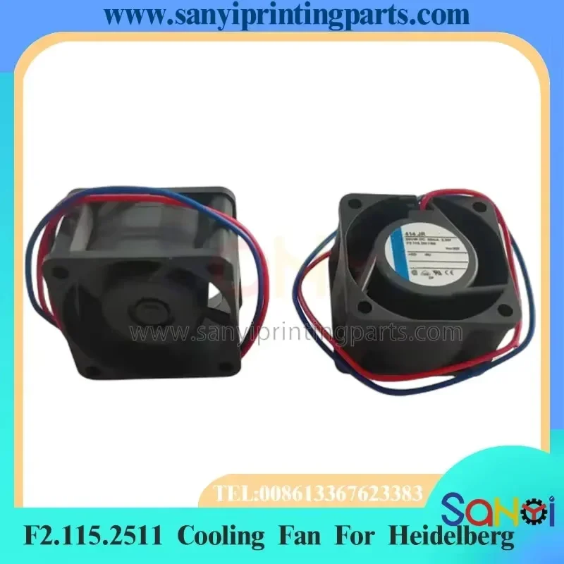 

Heidelberg Printing Cooling Fan F2.115.2511/03 414JR For Machine Parts
