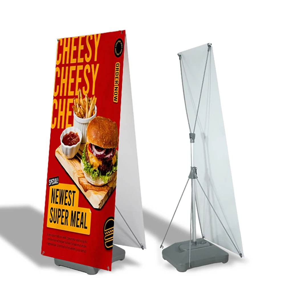 

【Hot】Wholesale Factory Price 80*180 Cm Retractable Roll up Banner Stand Indoor Advertising Pull up Banner CMYK Digital Printing