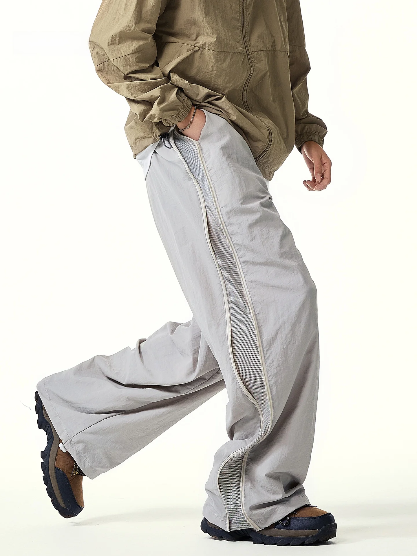 

Qui Dry American Me Paratrooper Pants Men's New 2025 Thin Outdoor Climbing Sports Fce Summer Straight Leg Casual Pants