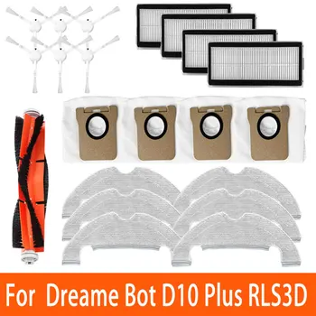 Toz Torbası Dreame Bot D10 Plus Aksesuarları RLS3D robotlu süpürge Torbası Kirli Çanta Yedek Yedek parça