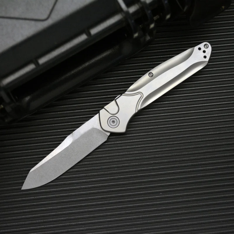 Presente Coleção Faca Dobrável M390 Aço Titanium Alloy Faca Dobrável Faca Ao Ar Livre Camping Survival Knife