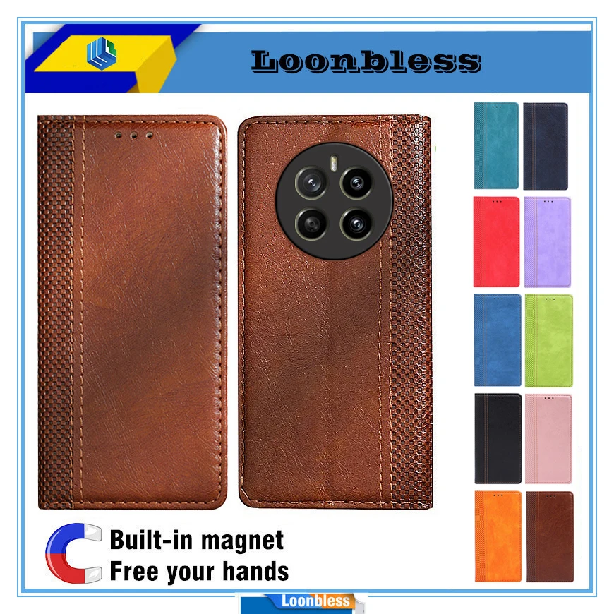 Funda para celular Honor Magic 7 Pro, tipo libro, para Honor Magic 7 Lite 5G, funda Honor Magic7, tipo cartera de cuero.