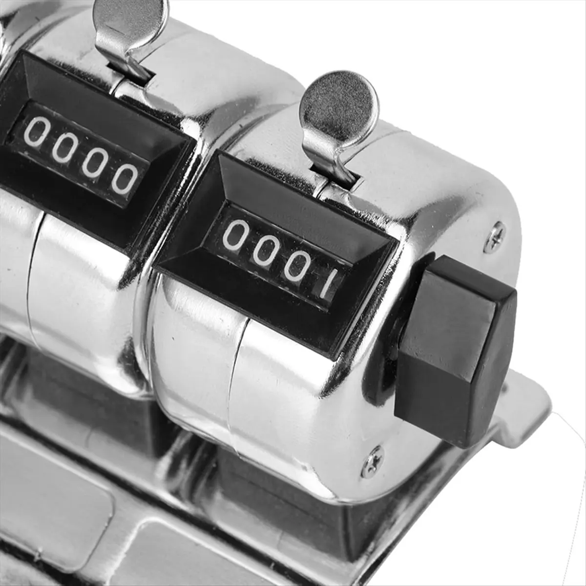 Mechanical Counter Metal Manual Clicker Stainless Steel Tally Hardware Tools for Terminal Counting Factory Statistics