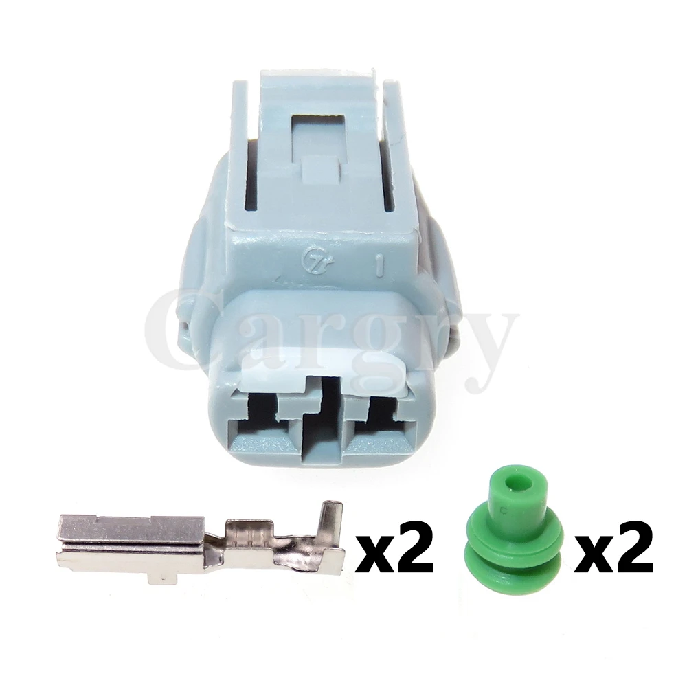 1 Set 2P AC Assembly Auto Wire Connector Car Waterproof Wiring Terminal Socket Auto Parts