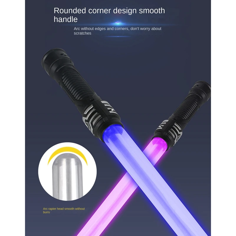 Brinquedos Lightsaber para Crianças, Espada Luminosa do Sabre Jedi, Luz Brilha no Escuro, 1 PC