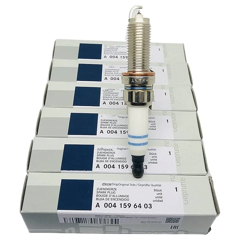 

4/10Pcs Car Spark Plug A0041596403 For Mercedes Benz C E G M R Class W204 W212 W222 A217 Auto Gadget Interior Candle Plug Part