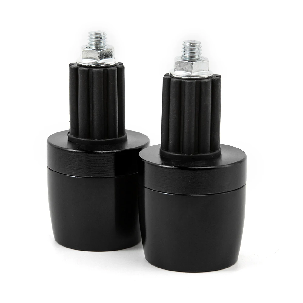 Motorcycle Handlebar Grips Ends Handle Bar Cap End Plug For Suzuki GSXR 250 400 600 750 1000 GSX-R 125 150 250 400 600 750 1000