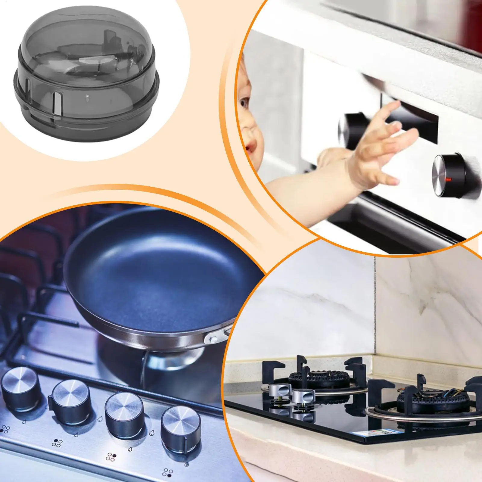 

Замки для плиты, защита от детей, заглушки для ручек плиты, 10 шт., детские защитные заглушки для ручек плиты, заглушки-стопоры для плиты, защитные колпачки для ручек плиты