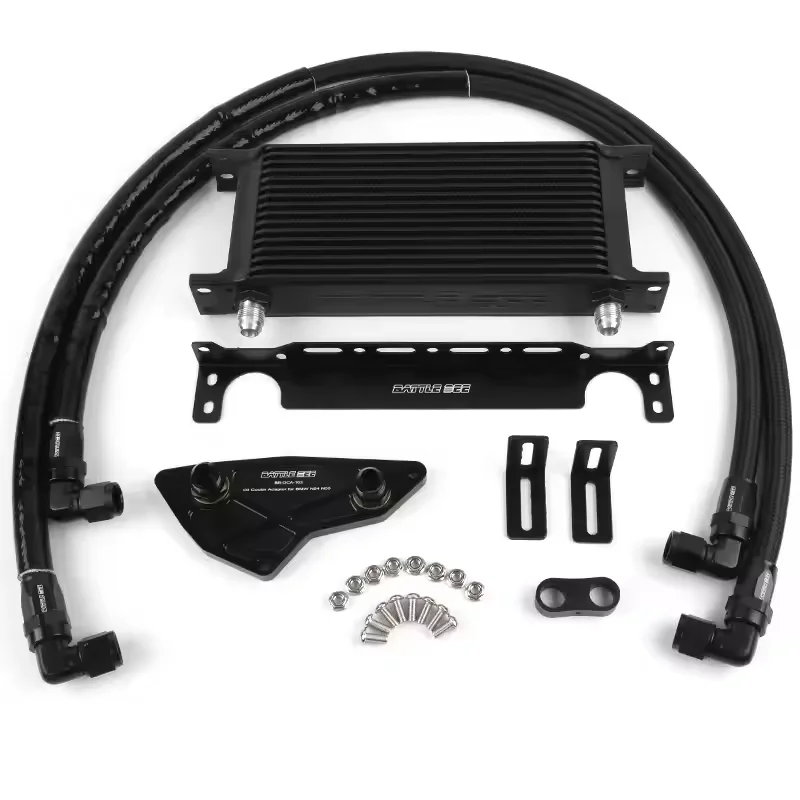 

SYPES Factory Custom High Quality Car Engine Oil Cooler Kit Radiator for Bm w 135i 335i F20 N54 N55 Aluminum Alloy Oil Cooling