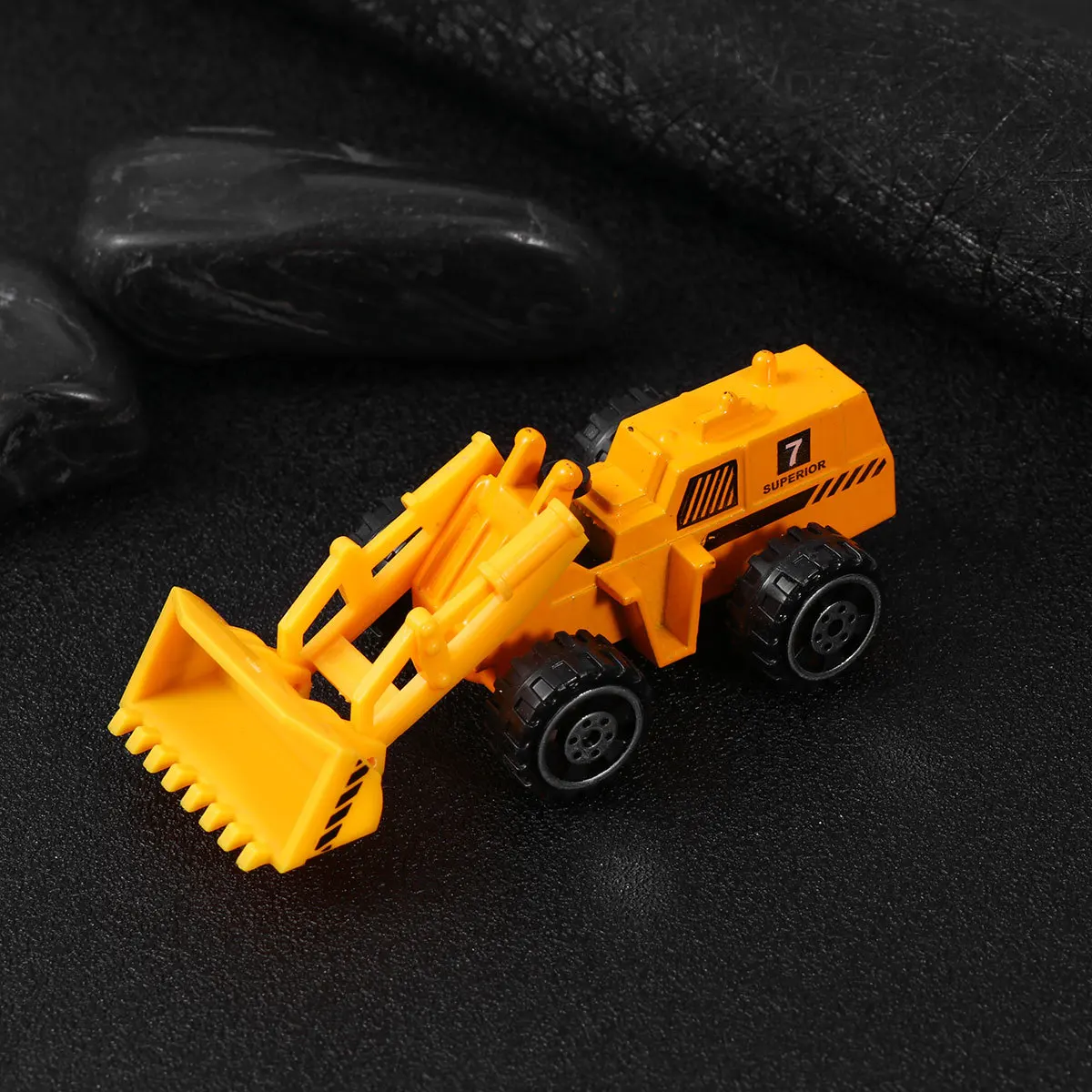 Voiture en alliage d'ingénierie pour enfants, 6 pièces, Simulation de contrôle d'inertie, ensemble de véhicules rétractables, cadeau pour enfants