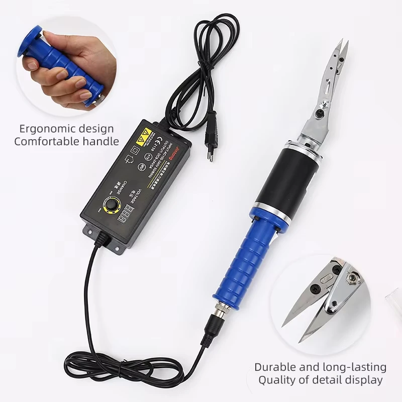 

Adjustable Voltage Electric Scissors Rug Carpet Trimmer DIY Tapestry Making Home Textile Machine Tufting Rug Grooving Machine