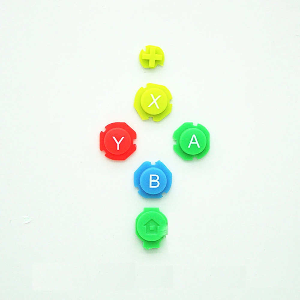 100 set Colorful ABXY Directions Keys Buttons Joystick for  Switch NS NX Controller Joycon Left Right Controller