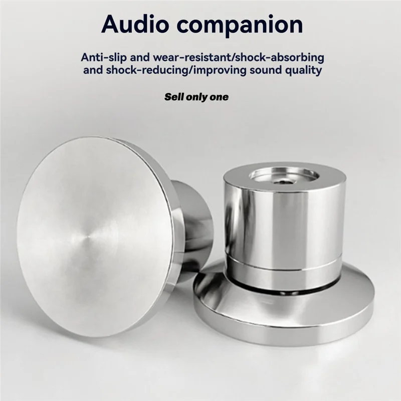 

A99E-Anti-Vibration Large Ball Isolation Feet Pads For HIFI Speaker Amplifiers - Nail Foot Stands Spikes