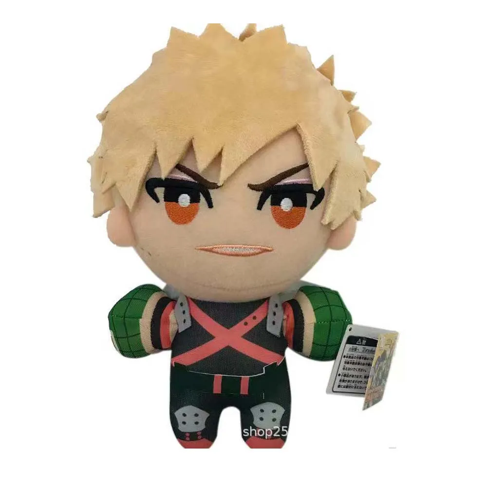 Anime My Hero Academia Plush Toys Cartoon Izuku Midoriya Katsuki Bakugou Shouto Todoroki Stuffed Dolls Kids Gifts