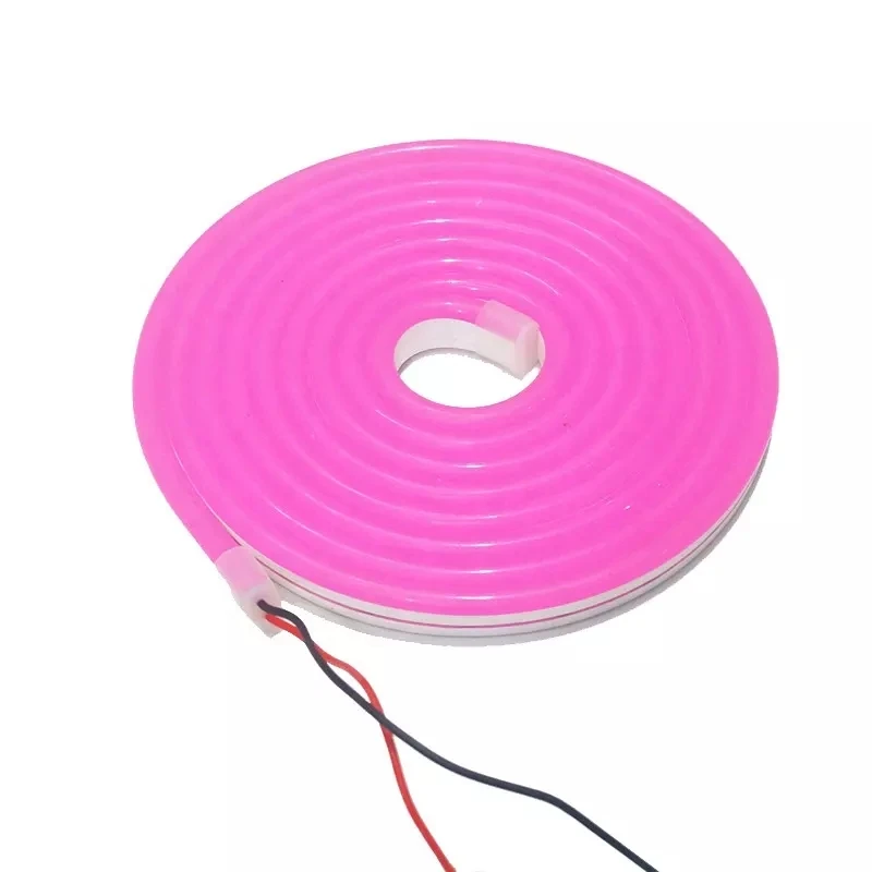 

DC24V 50m Neon Flex LED String Light 6x12MM Narrow Waterproof IP 65 Bendable SMD2835 High Bright Easy Cut