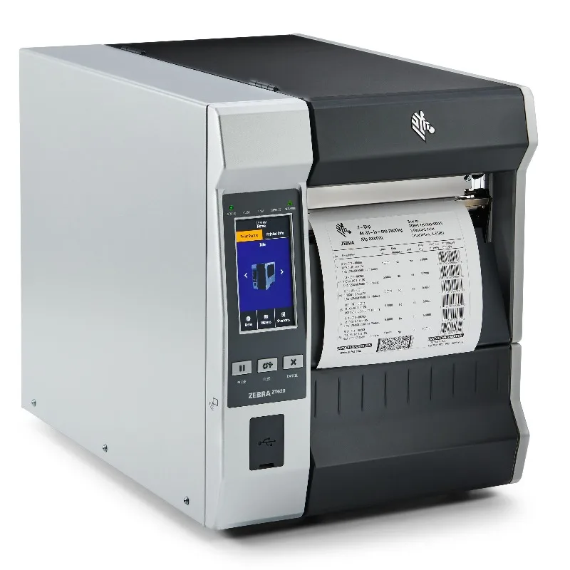 Barcode machine self-adhesive label tag washing label metal label printer