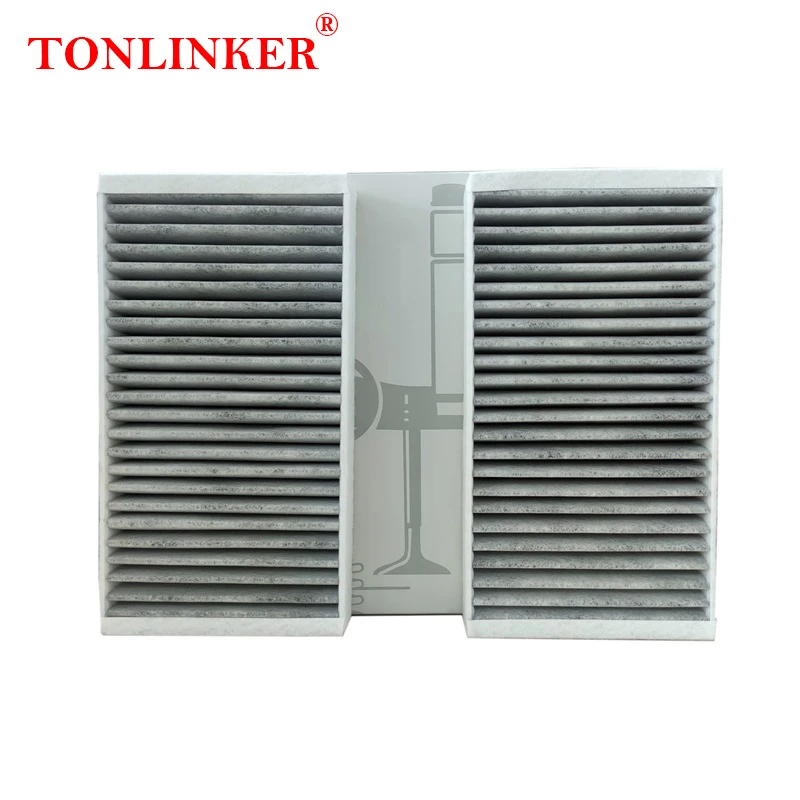 TONLINKER Cabin Filter A1648300218 For Mercedes Benz M CLASS W164 2005-2011 ML350 ML500 ML280 ML320 CDI ML63 AMG Car Accessories