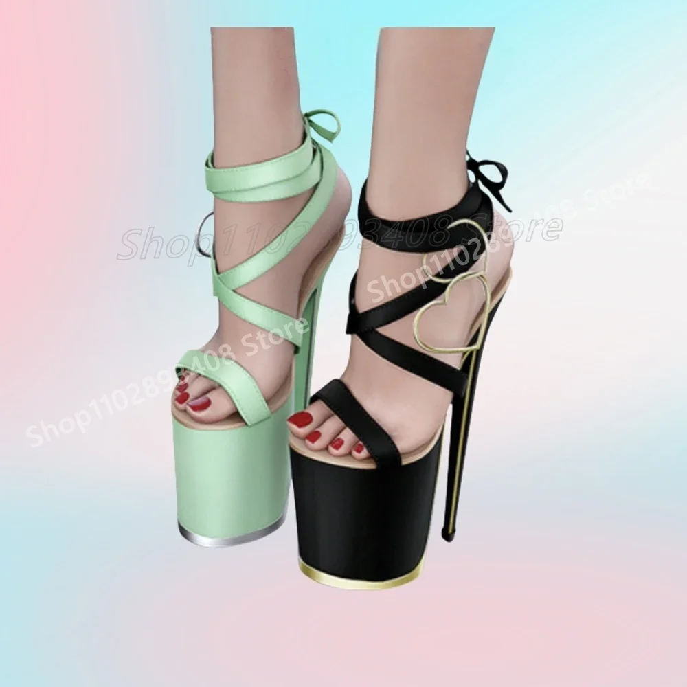 Hollow Sandals Plat…