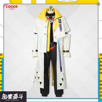 COSER TRIBE Anime Game NIJISANJ Fura Kanato Handsome  Halloween Carnival Role CosPlay Costume Complete Set