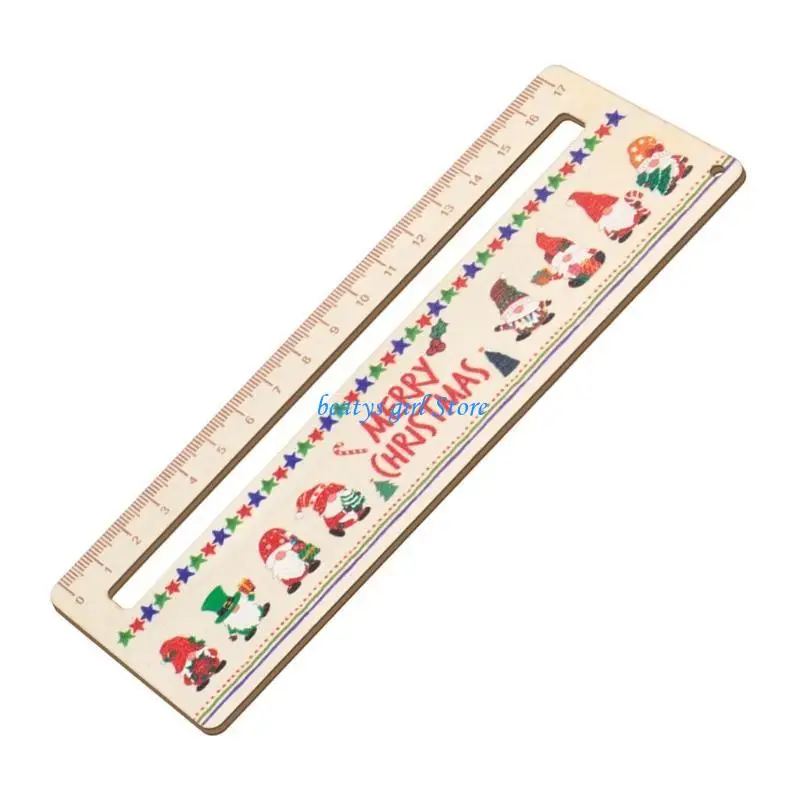 C7AB Educational Ruler For Kids Combining Measurement Focusing Enhancement
