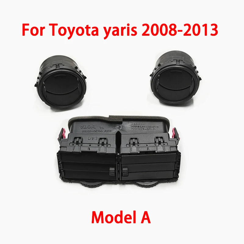 Image of Ersatzteile für die Lüftungsblende und Lüftungsabdeckung der Mittelkonsole für Toyota Yaris (Modelle 2008-2013)