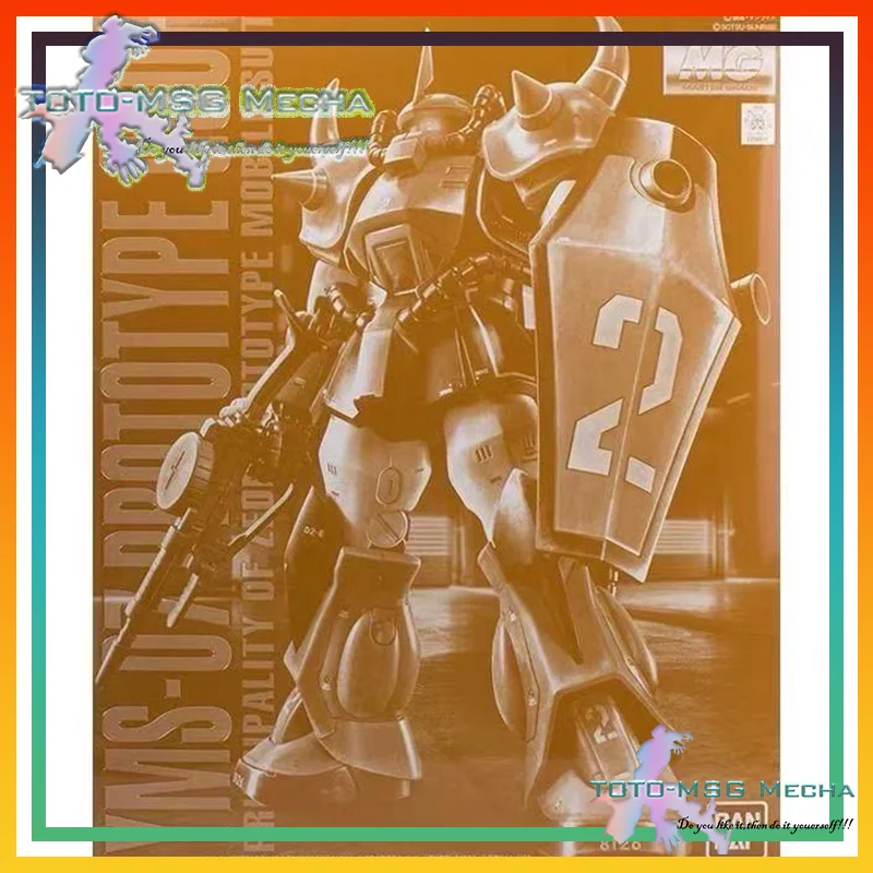 

Bandai Original Model Kit MG 1/100 MS-06FS ZAKU II GARMA ZABI Aninm Full Action Assembly Figure Model Toy Gift for Boy Collectib