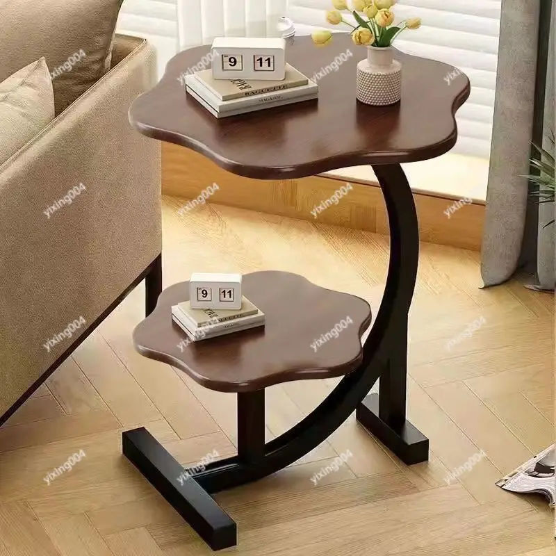 

Modern Side Table Minimalist Nightstand Storage Rack Small End Table for Living Room Bedroom Sofa Bedside