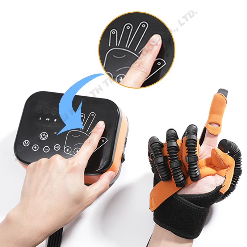 

Hand Rehabilitation CareHigh Quality Hand Exercise Therapy Stroke Hand Exerciser Rehabilitation Robot Glove Finger Training Inst