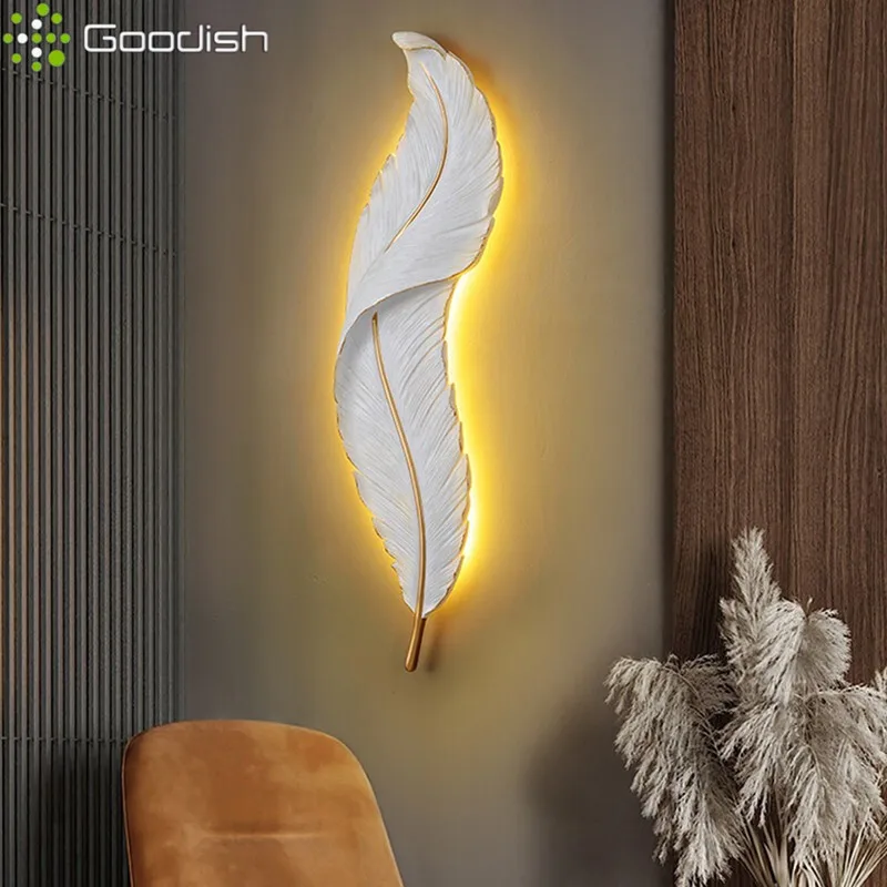 Modern Simplicity Stylish Fallen leaf like LED Wall Lamps Art Creative Light for Chidren's Bedroom Home Decoration Chandeliers