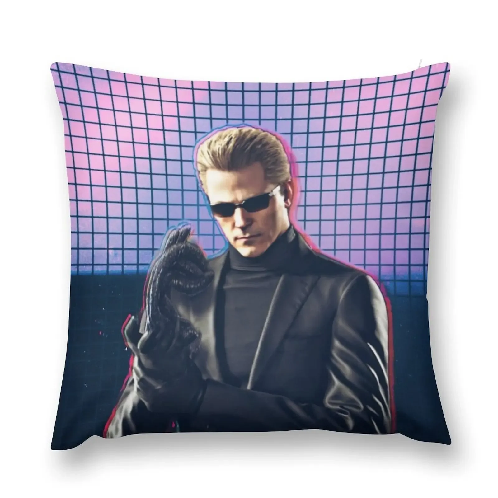 Wesker Uroboros Throw Pillow christmas cushions covers Cushions For Children Cushion Cover pillow